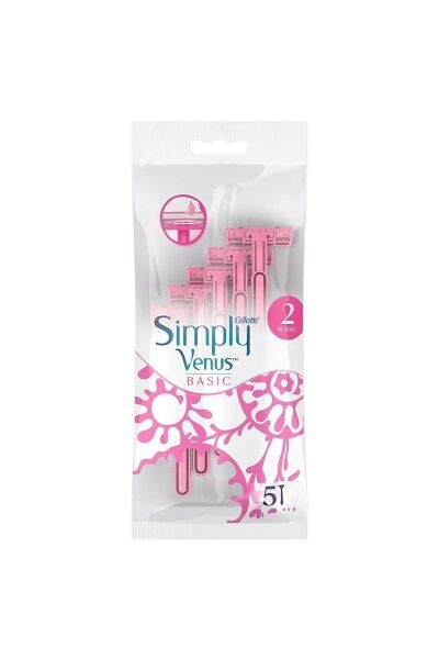 Gillette Venüs Simple 2 Bıçak 5'li Yedek
