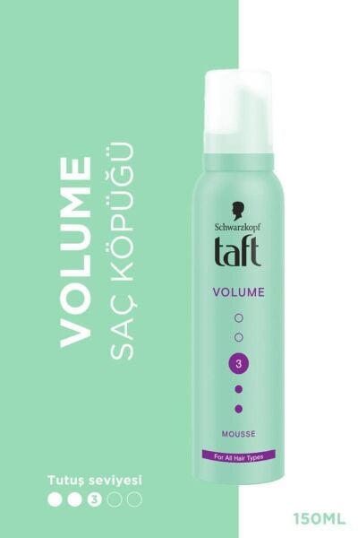 Taft Saç Köpüğü Volume 150 ml