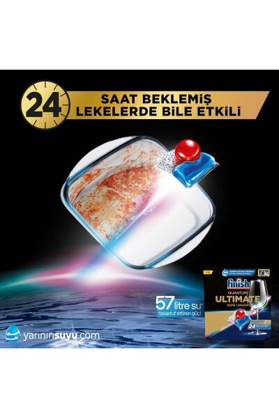 Finish Quantum Ultimate Bulaşık Makinesi 40 Tablet