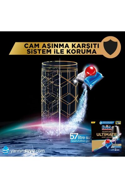 Finish Quantum Ultimate Bulaşık Makinesi 40 Tablet