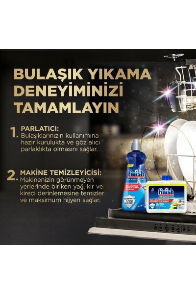 Finish Quantum Ultimate Bulaşık Makinesi 40 Tablet
