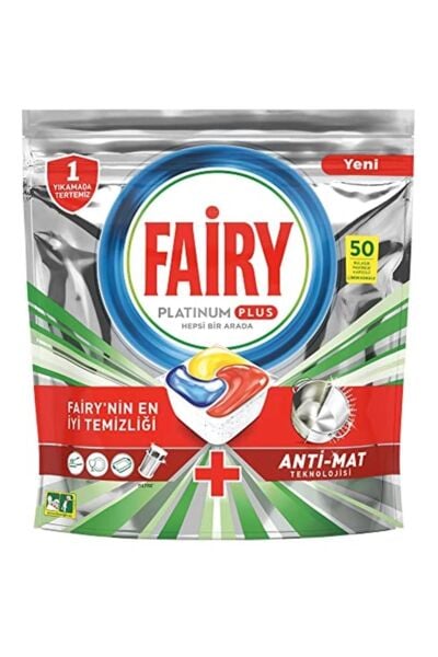 Fairy Platinum 50'li Limon Kokulu