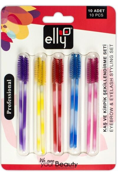 Elly Kaş Ve Kirpil Şekillendirme Seti 10 Lu