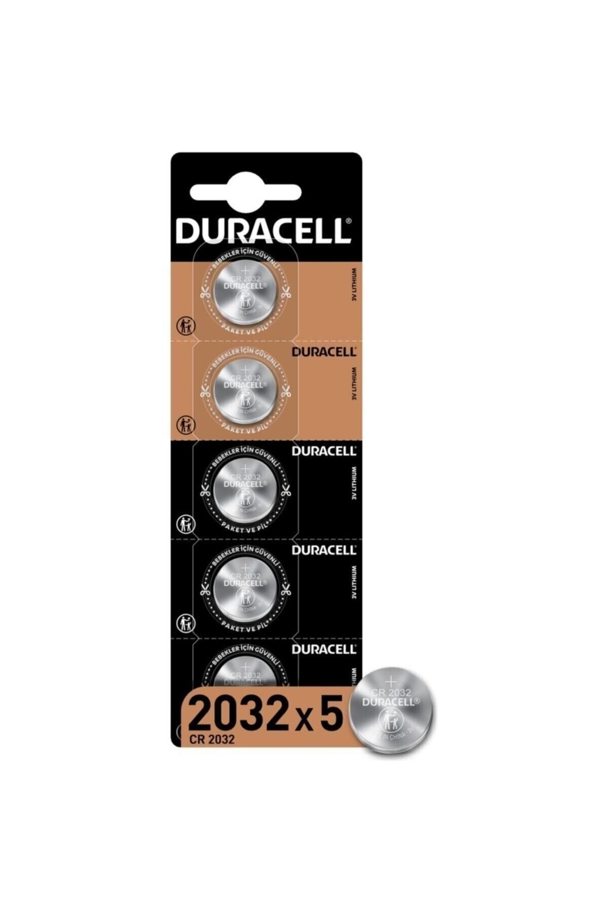 Duracell Düğme Pil 2032 3 Volt 5 Li