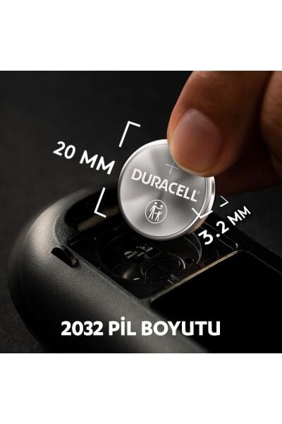 Duracell Düğme Pil 2032 3 Volt 5 Li