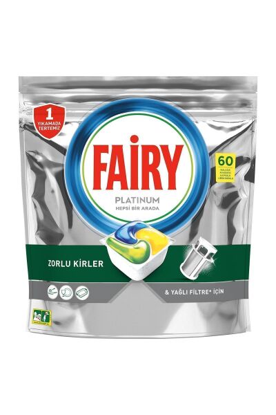 Fairy Platinum 60'lı Limon Kokulu
