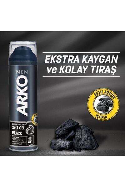 Arko Men Jel Black 200 ml