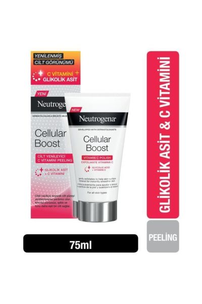 Neutrogena Peeling 75ml Cellular Boost Cilt Yenileyici
