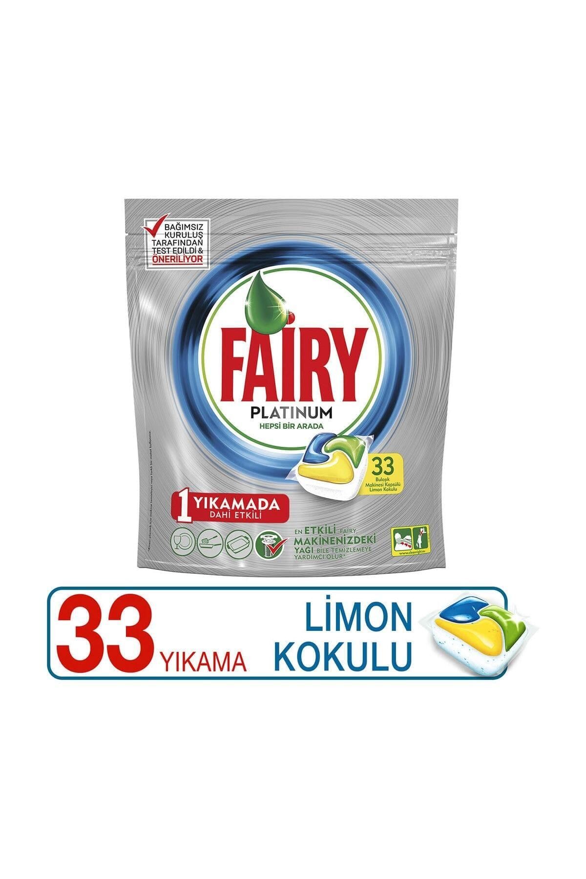 Fairy Platinum 33'lü Limon Kokulu
