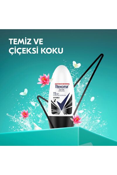 Rexona Roll-on Bayan Invisible Aqua 50 ml