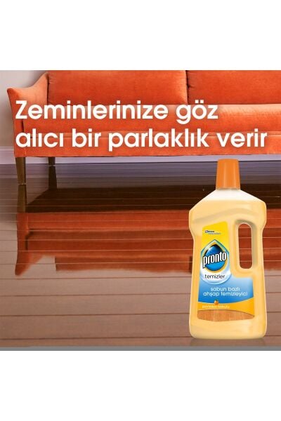 Pronto Ahşap Temizleyici Portakal 2 Li Paket 750 Ml