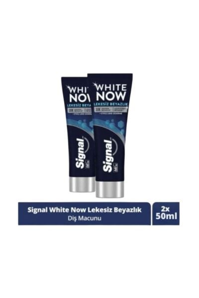 Signal White Now Lekesiz Beyazlık Diş Macunu 50 + 50 ml
