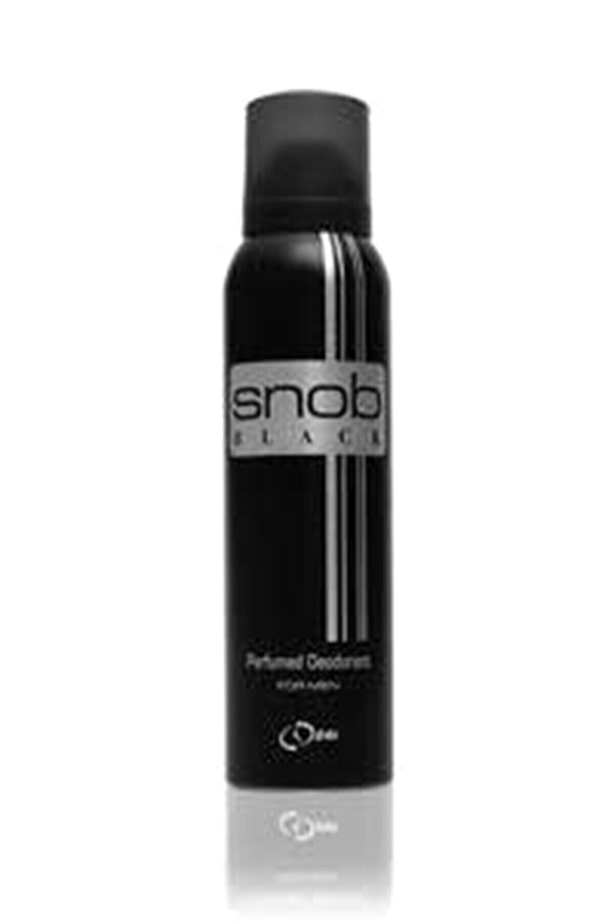 Deodorant Erkek Snob 150 ml Black