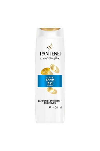 Pantene Temel Bakım 3'ü1 Arada Şampuan 400 ml