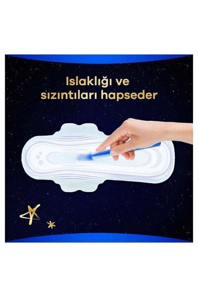 Orkid Hijyenik Ped Ultra Extra Dörtlü Gece 20'li