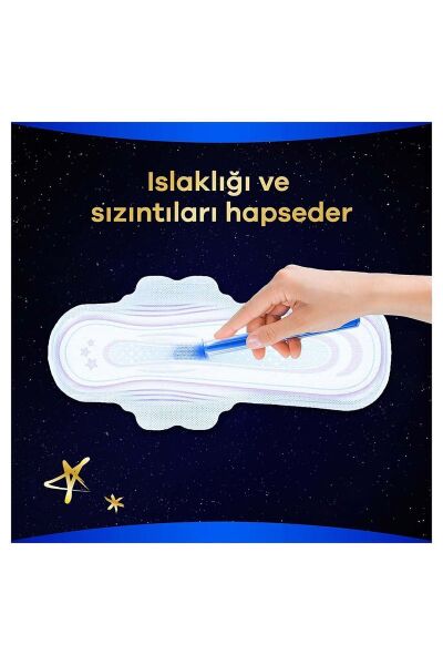 Orkid Hijyenik Ped Ultra Extra Dörtlü Gece 20'li
