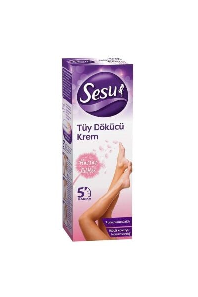 Sesu Hassas Ciltler için Tüy Dökücü Krem 40 ml
