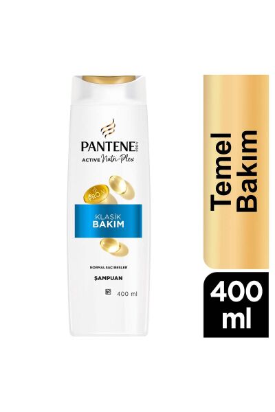 Pantene Temel - Klasik Bakım 1+1 Şampuan 400 ml