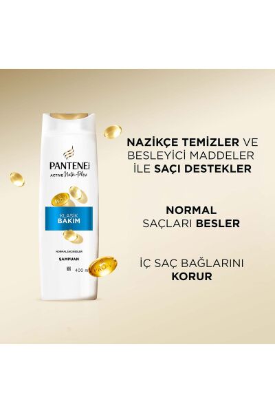 Pantene Temel - Klasik Bakım 1+1 Şampuan 400 ml