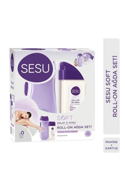 Sesu Roll Ağda Makineli Set Soft