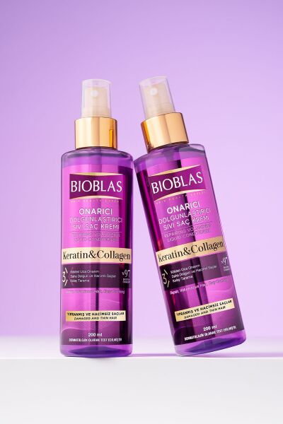 Bioblas Sıvı Saç Kremi Colagen & Keratin 200 Ml