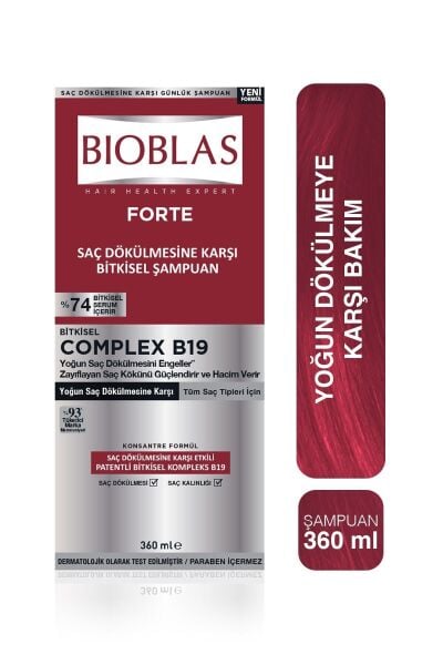 Bioblas 360 ml Şampuan Forte Saç Dökülme