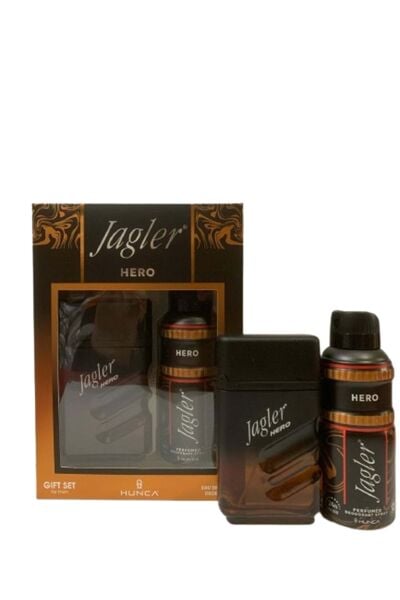 Jagler Kofre Erkek Parfüm 90 ml + Deodorant 150 ml Hero