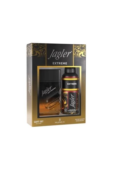 Jagler Kofre Erkek Parfüm 90 ml + Deodorant 150 ml Extreme
