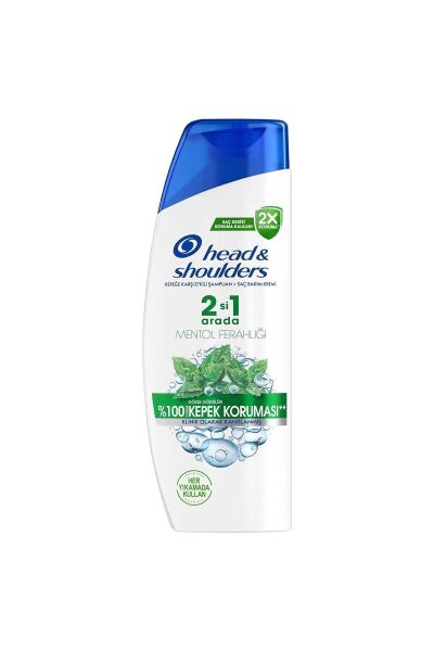 Head & Shoulders Şampuan 2 in 1 Mentol Ferahlığı 330 ml