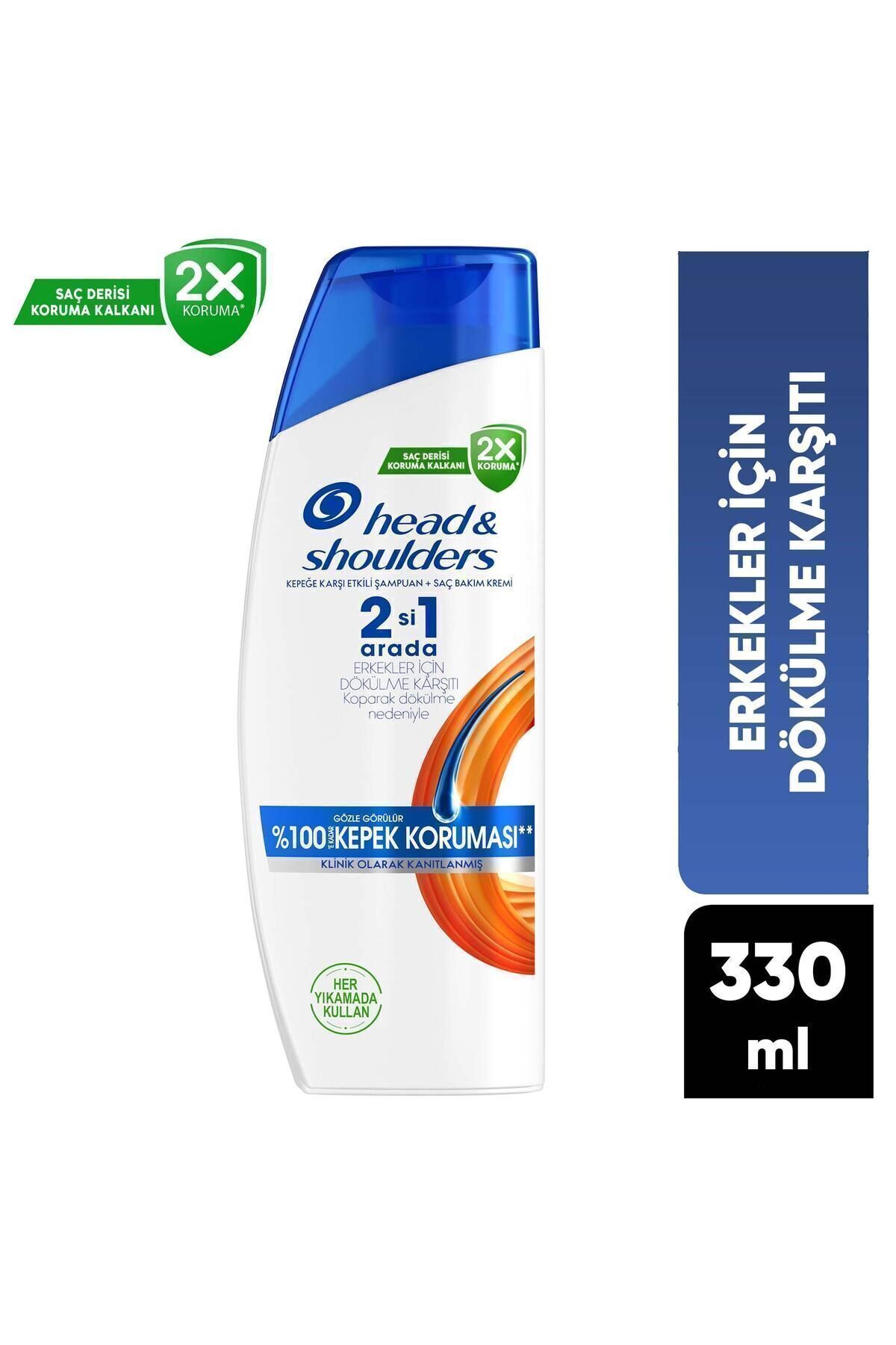 Head & Shoulders Erkekler İçin Özel 2'si 1 Arada Dökülme Karşıtı Kepeğe Karşı Etkili Şampuan 330 ml