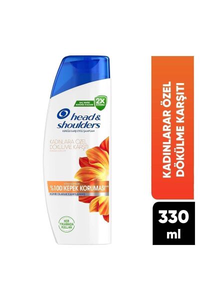 Head & Shoulders Kadınlara Özel Dökülme Karşıtı Kepeğe Karşı Etkili Şampuan 330 ml