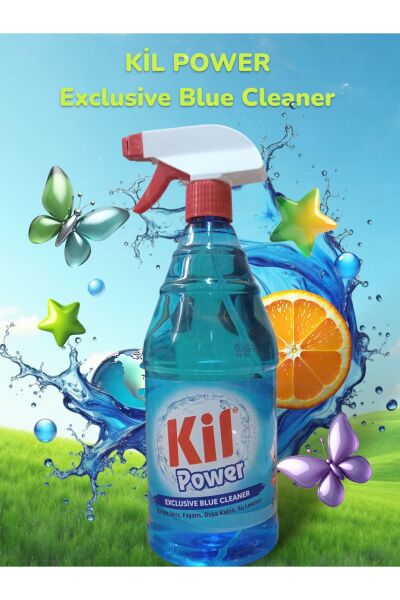 Kil Power Mavi Güç Kireç ve Pas Sökücü 1 L