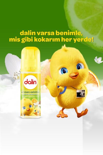 Dalin Kolonya 150 ml Orman Esintisi