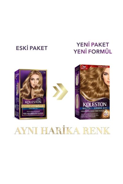 Wella Koleston Kit Saç Boyası Uzman Balyaj - Ombre Kiti