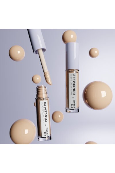 Pastel Eye Cream + Hydrating Satin Concealer - Göz kremi + Göz Altı Kapatıcısı 65 Honeybun