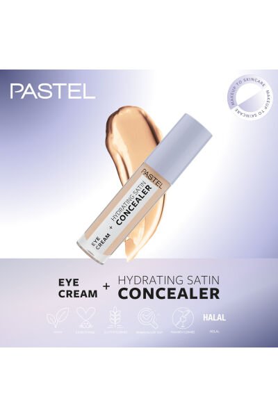 Pastel Eye Cream + Hydrating Satin Concealer - Göz kremi + Göz Altı Kapatıcısı 65 Honeybun