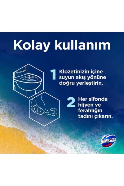 Domestos Wc Blok Okyanus Ferahlığı Tekli