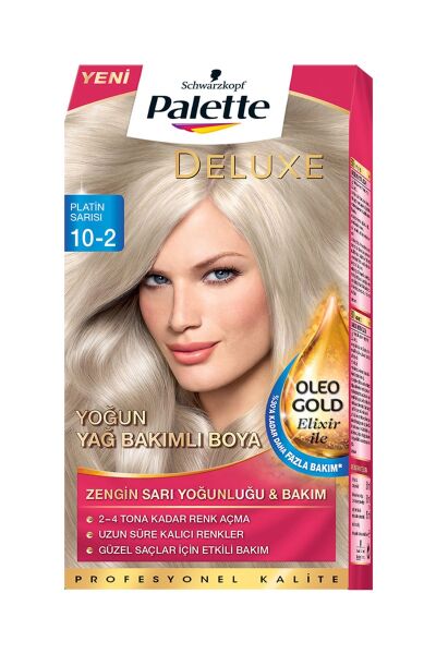 Palette Deluxe 10-2 Platin Sarısı