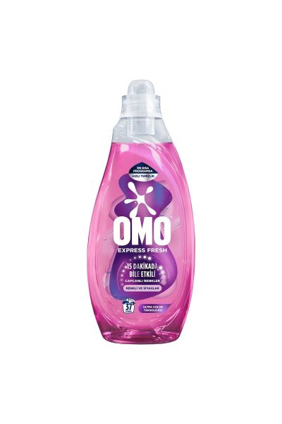 Omo Express Fresh Renkli & Siyah 1480 ml