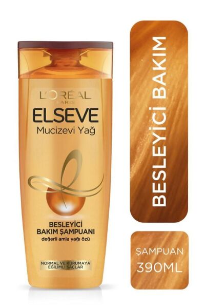 Elseve Şampuan 390Ml Mucizevi Yağ