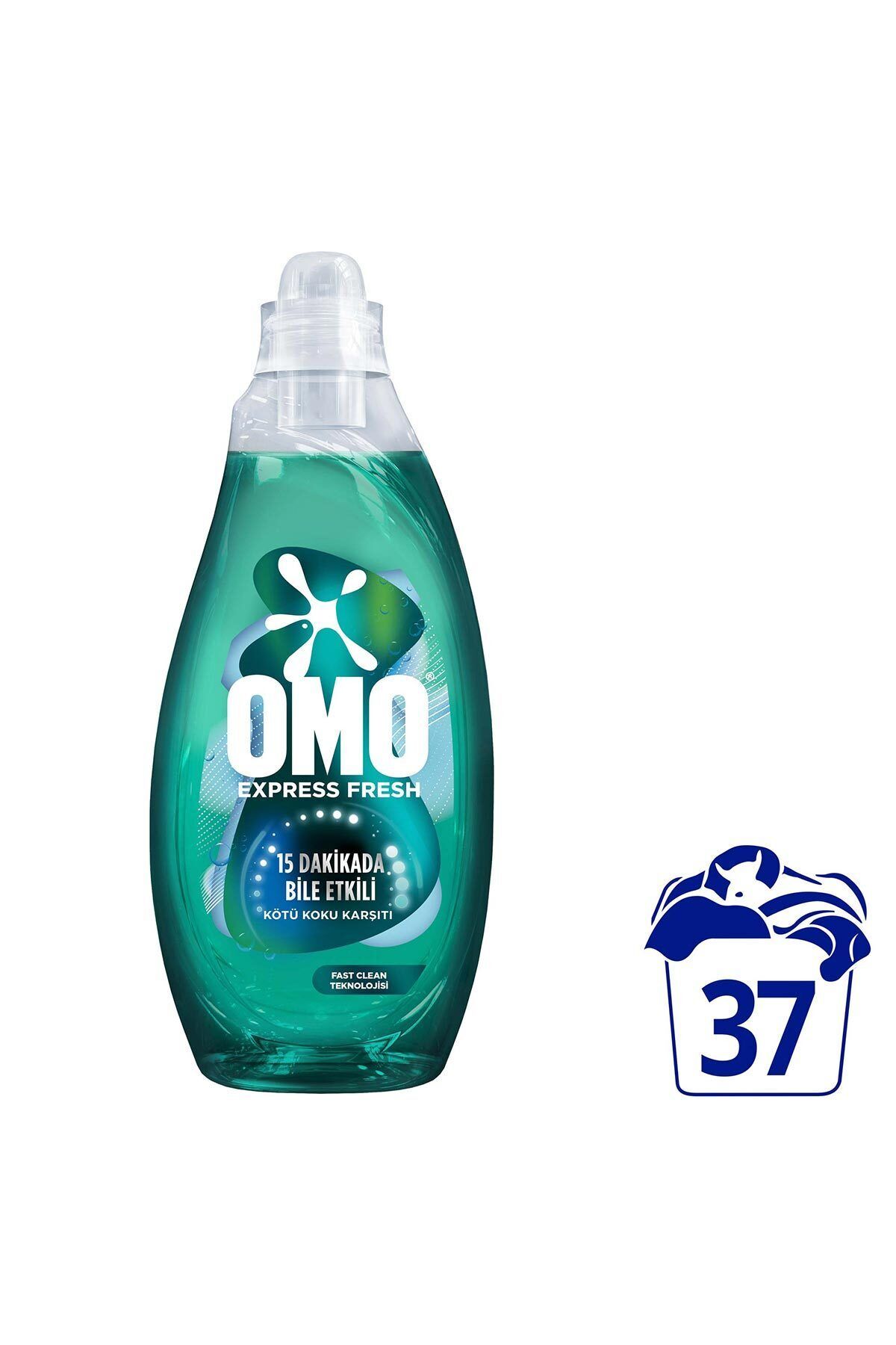 Omo Express Fresh Beyaz & Renkliler 1480 ml