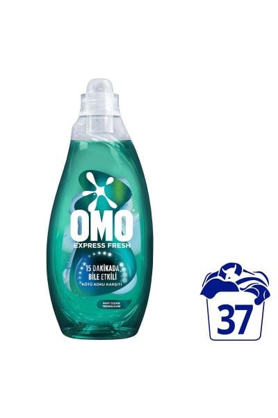 Omo Express Fresh Beyaz & Renkliler 1480 ml