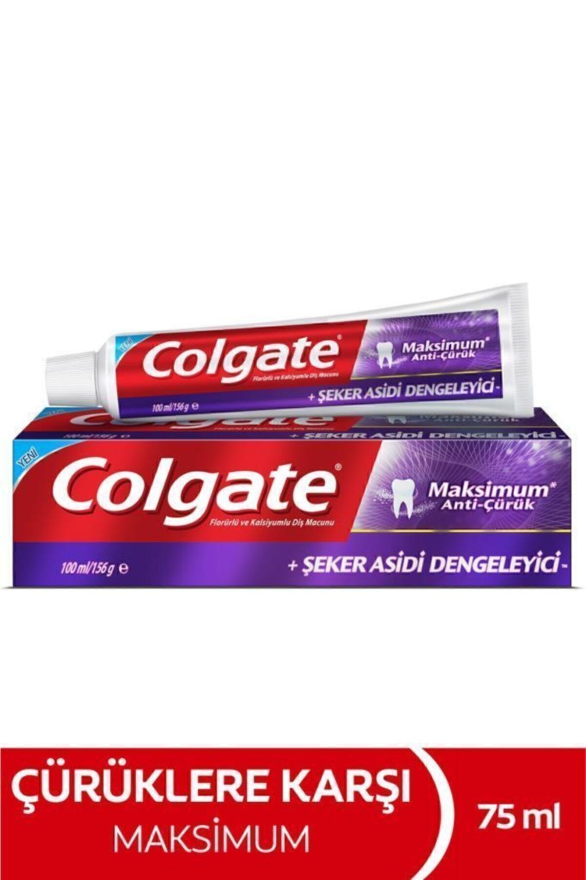 Colgate Diş Macunu Max. Anti Çürük 75 Ml.