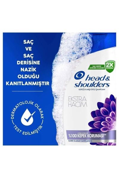 Head & Shoulders Ekstra Hacim Kepeğe Karşı Etkili Şampuan 330 ml