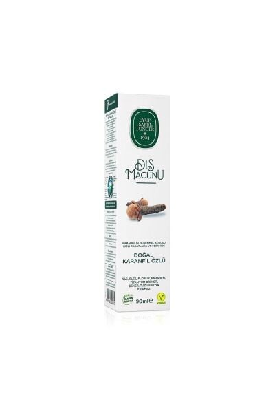 Eyüp Sabri Tuncer Doğal Karanfil Özlü Diş Macunu 90 ml