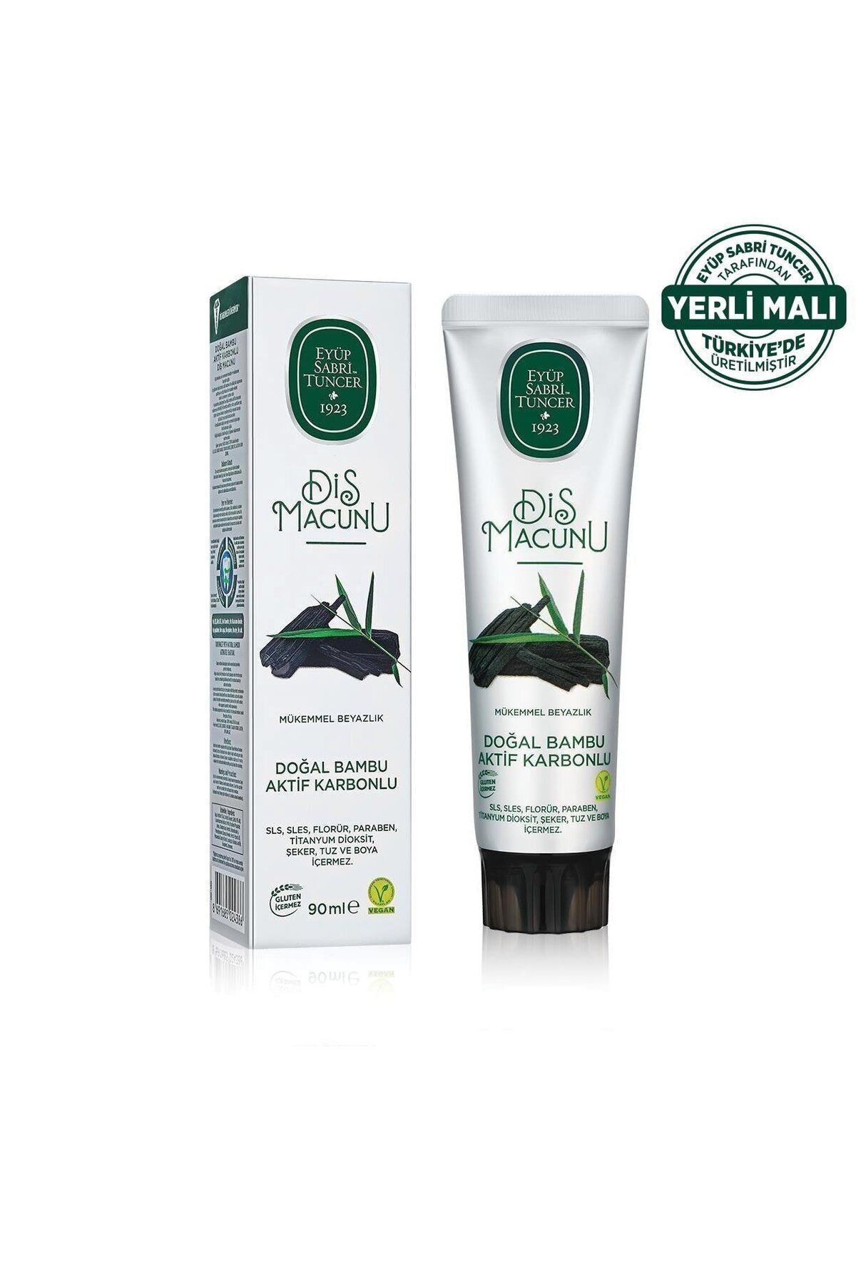 Eyüp Sabri Tuncer Doğal Bambu Aktif Karbonlu Diş Macunu 90 ml