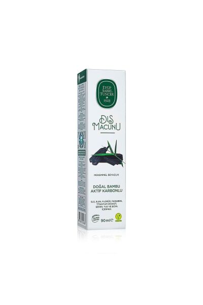 Eyüp Sabri Tuncer Doğal Bambu Aktif Karbonlu Diş Macunu 90 ml