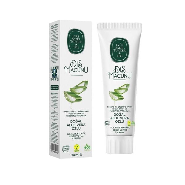 Eyüp Sabri Tuncer Doğal Aloe Vera Özlü Diş Macunu 90 ml