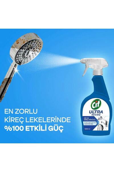 Cif Sprey Ultra Hızlı & Güç Kireç Sökücü 1000 Ml