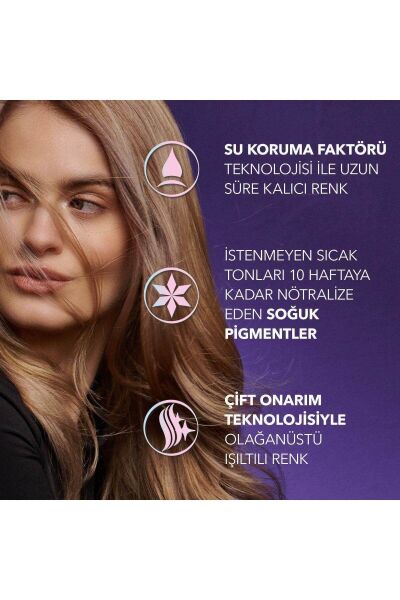 Wella Koleston Kit Saç Boyası 4/1 Gizemli Küllü Kumral